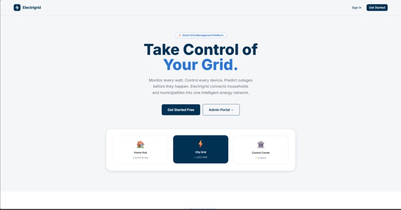 Electrigrid – screenshot 1