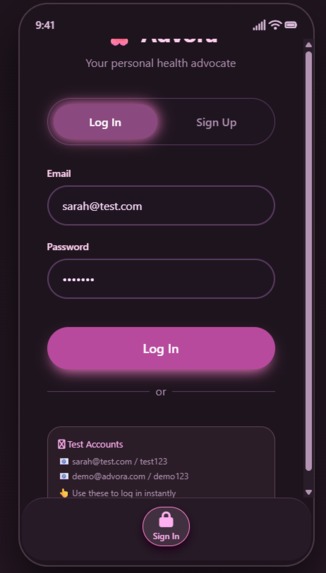 Advora – screenshot 4