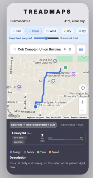 TREADMAPS – screenshot 1