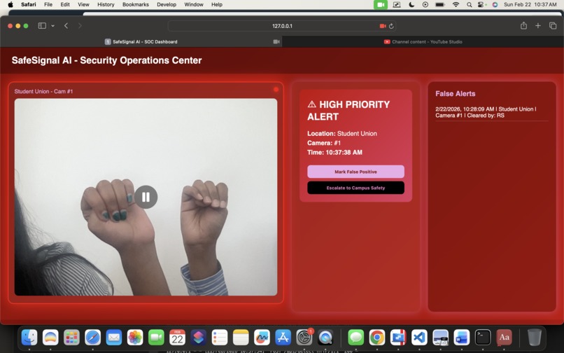 SignalSafe AI – screenshot 1