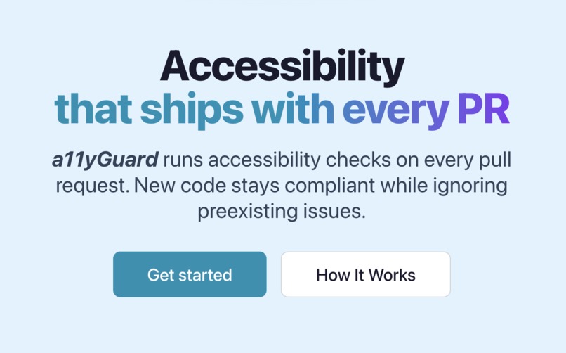 a11yGuard – screenshot 1