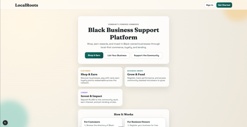 LocalRoots – screenshot 1