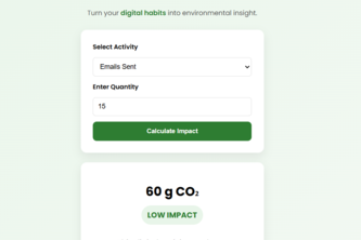 Carbon Footprint Estimator Lite