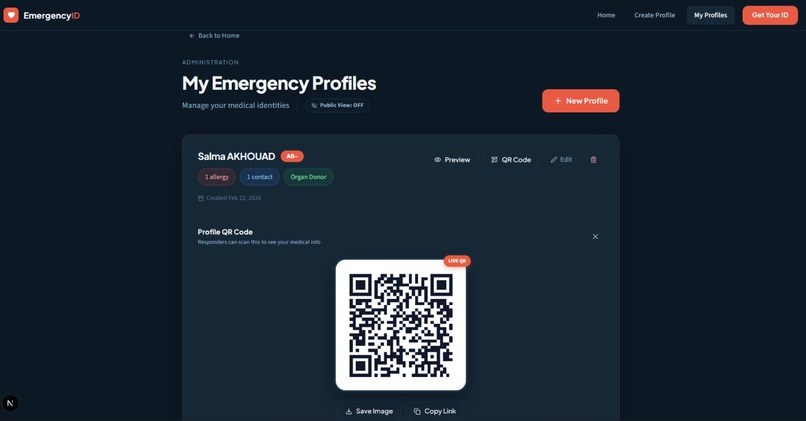 Emergency Digital Health ID – screenshot 6