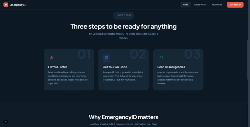 Emergency Digital Health ID – screenshot 7