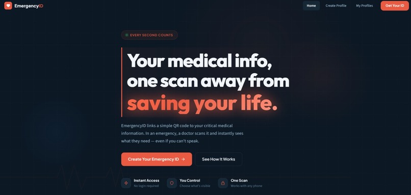 Emergency Digital Health ID – screenshot 8