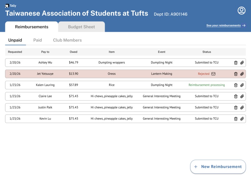 Tally – screenshot 3