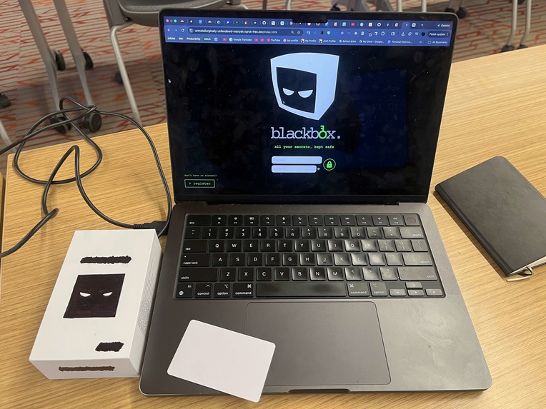 Blackb0x - RFID Password Vault – screenshot 2