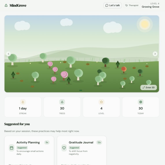 MindGrove – screenshot 1