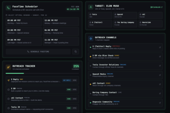 Reach Out Ring / OPERATION REACH MUSK