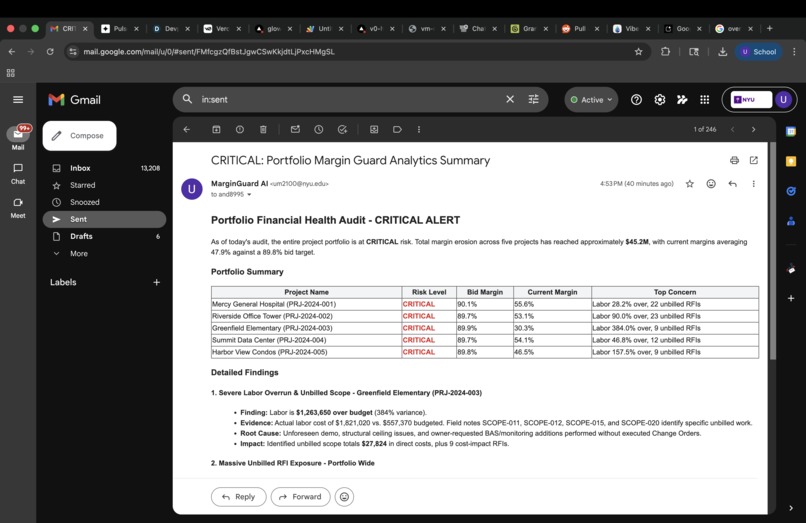 MarginGuard AI – screenshot 1