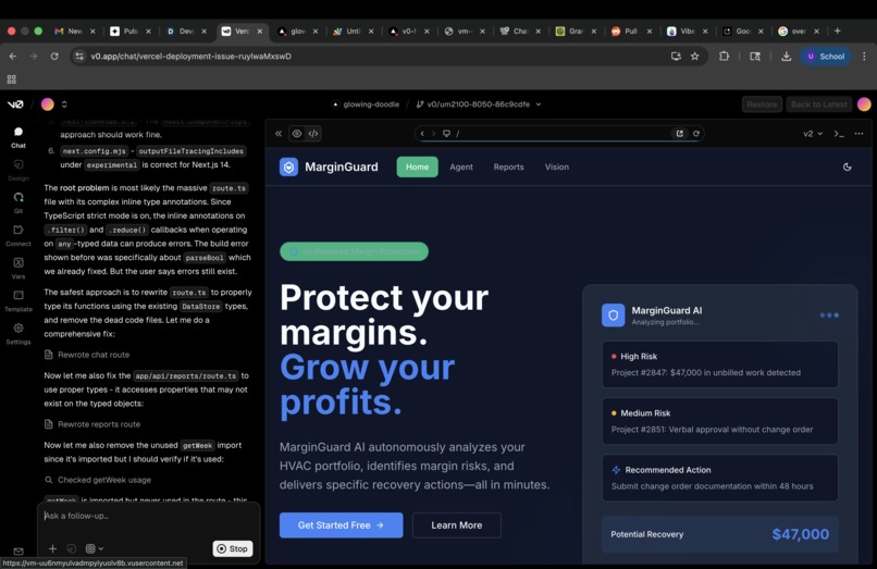 MarginGuard AI – screenshot 2