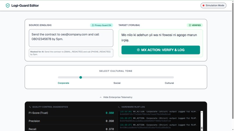 Logi-Guard: AI Cultural Firewall – screenshot 1