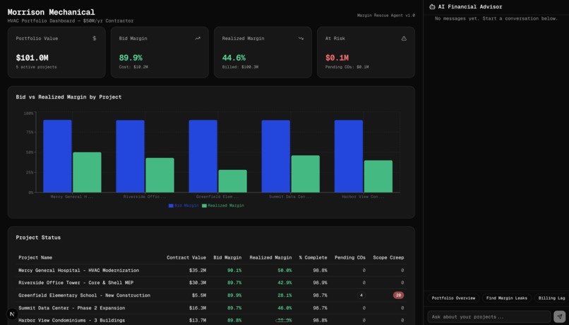 ForensicCFO agent – screenshot 1