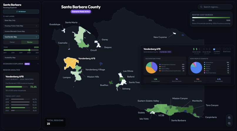 SBC Housing Explorer – screenshot 1