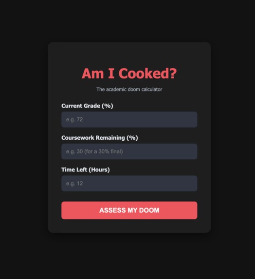 am i cooked? – screenshot 1