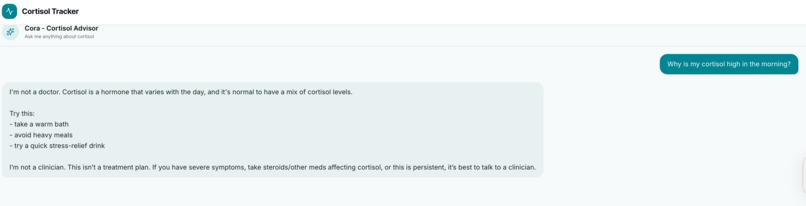 CortisolTracker – screenshot 1