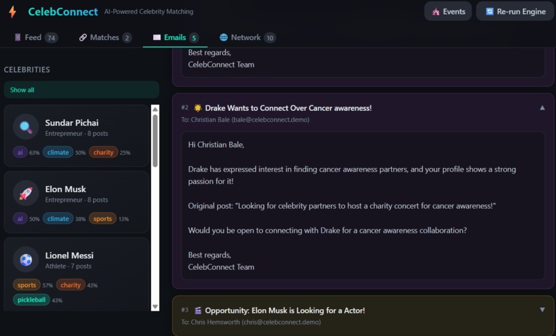 CelebConnect – screenshot 4