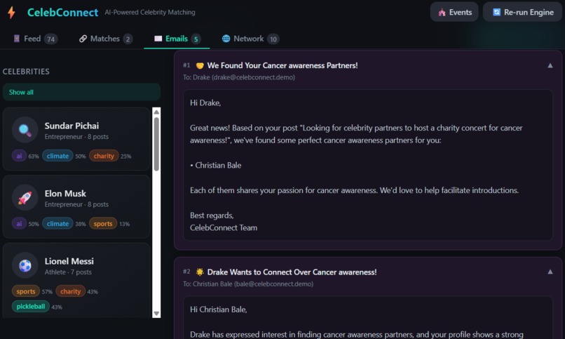 CelebConnect – screenshot 5