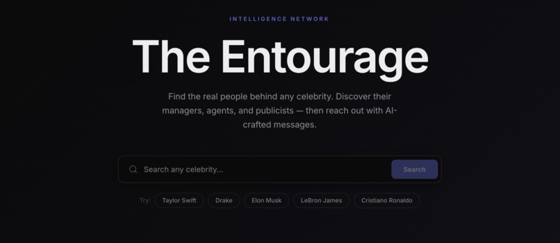 The Entourage – screenshot 1