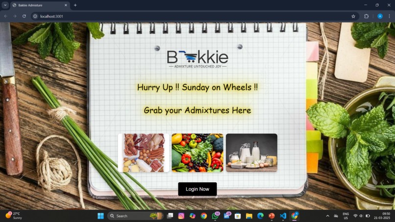 BAKKIE ADMIXTURE – screenshot 1