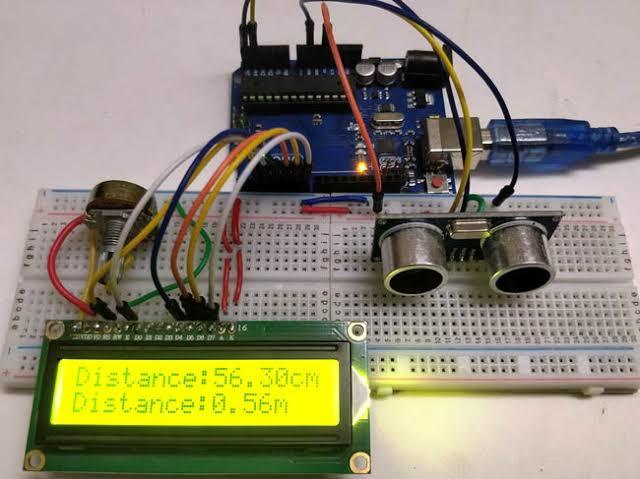 Arduino distance dector  – screenshot 1