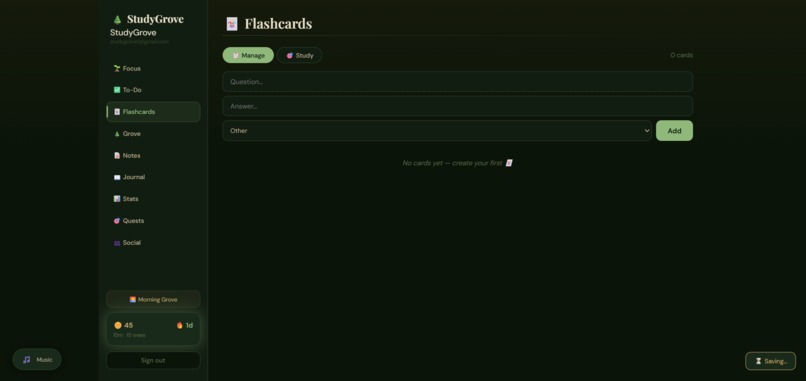 StudyGrove – screenshot 3