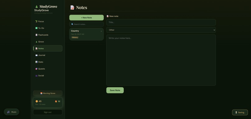 StudyGrove – screenshot 4