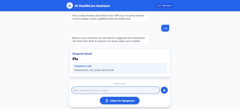 AI HealthCare Assistant – screenshot 2