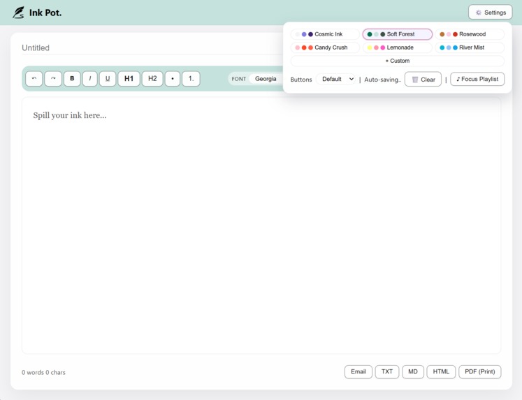 Ink Pot. – screenshot 3