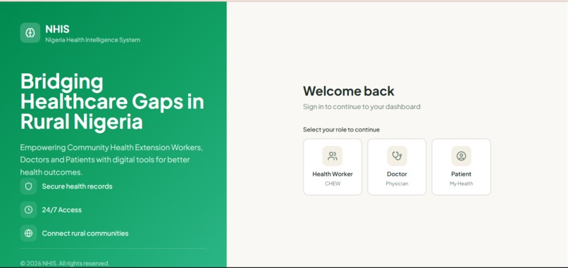 Nigeria Health Intelligence System – screenshot 1