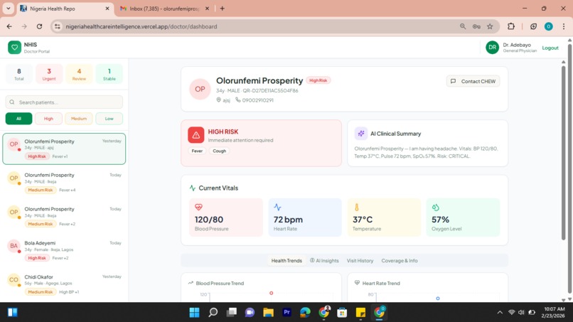 Nigeria Health Intelligence System – screenshot 6