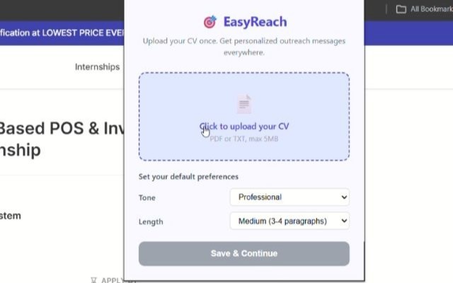 EasyReach – screenshot 1