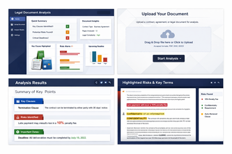 Legal document analysis 