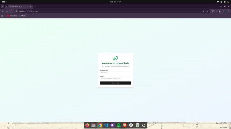 GreenChain– AI Sustainability Auditor for Small Businesses – screenshot 2