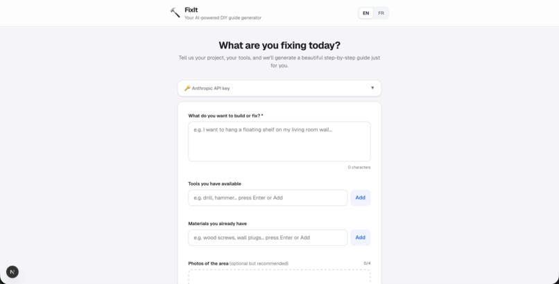 FixIt – screenshot 1