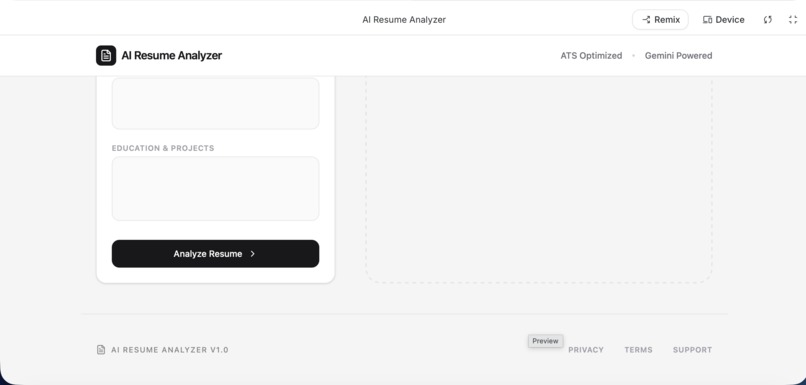 Ai Resume Analyzer  – screenshot 3
