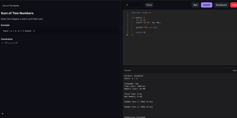 Evalence – screenshot 1
