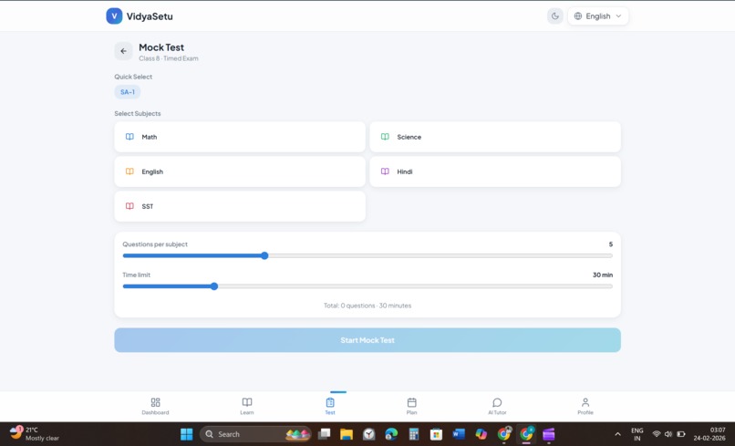 VidyaSetu – screenshot 3