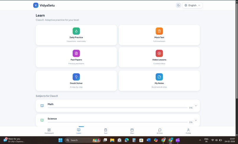 VidyaSetu – screenshot 5