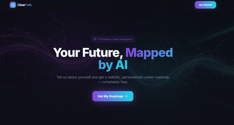 ClearPath — AI Career Navigator for Underserved Youth – screenshot 1