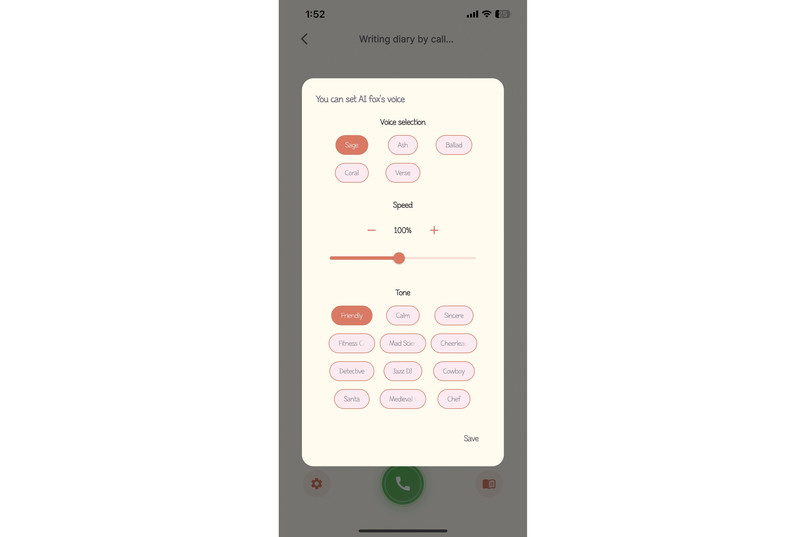 Callog – screenshot 1