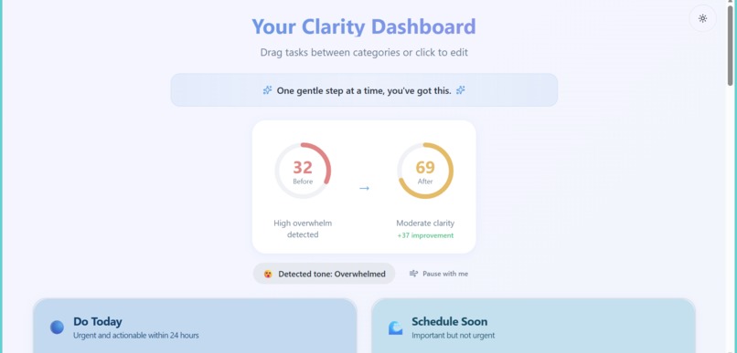 Clarity – screenshot 5