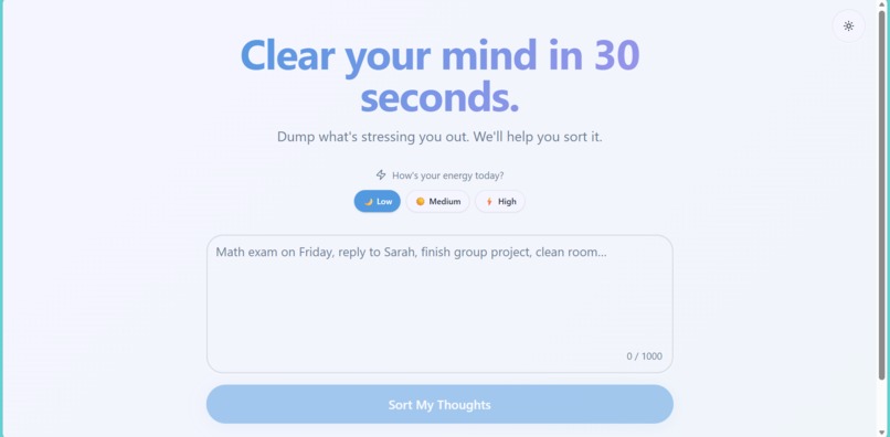 Clarity – screenshot 2