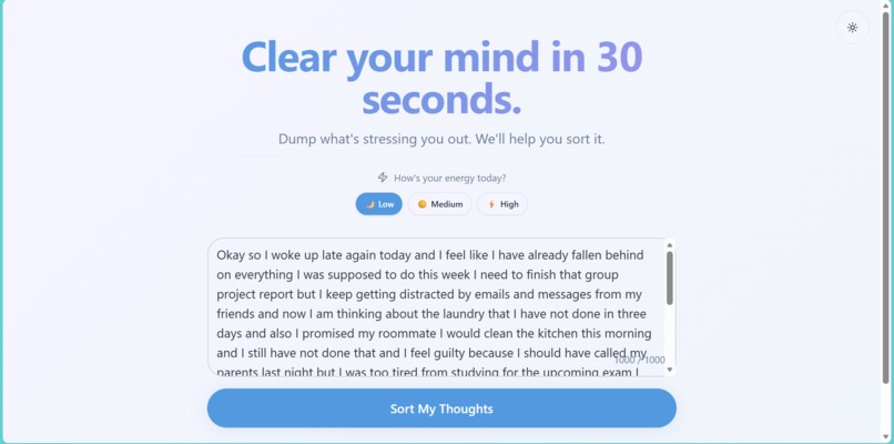 Clarity – screenshot 3