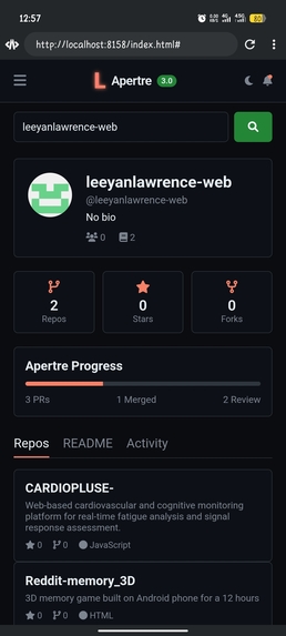 Apertre 3.0 – screenshot 2