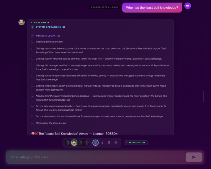 FPL Wrapped Chat – screenshot 3
