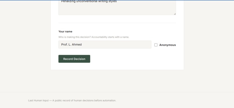 LAST HUMAN INPUT – screenshot 6