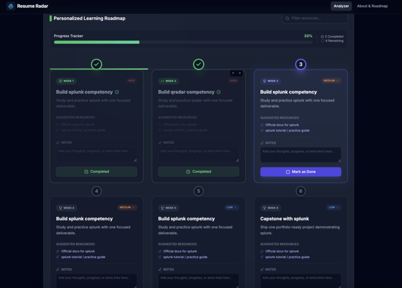 Resume Radar – screenshot 7