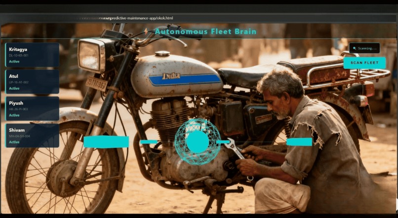 Autonomous Predictive Maintainence for Two Wheelers – screenshot 1